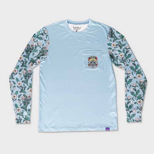 JOURNEY SHIRT - LS - MEXICAN POPPY