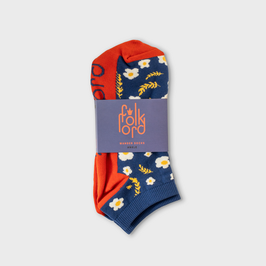 WANDER SOCKS - ANKLE - YARROW