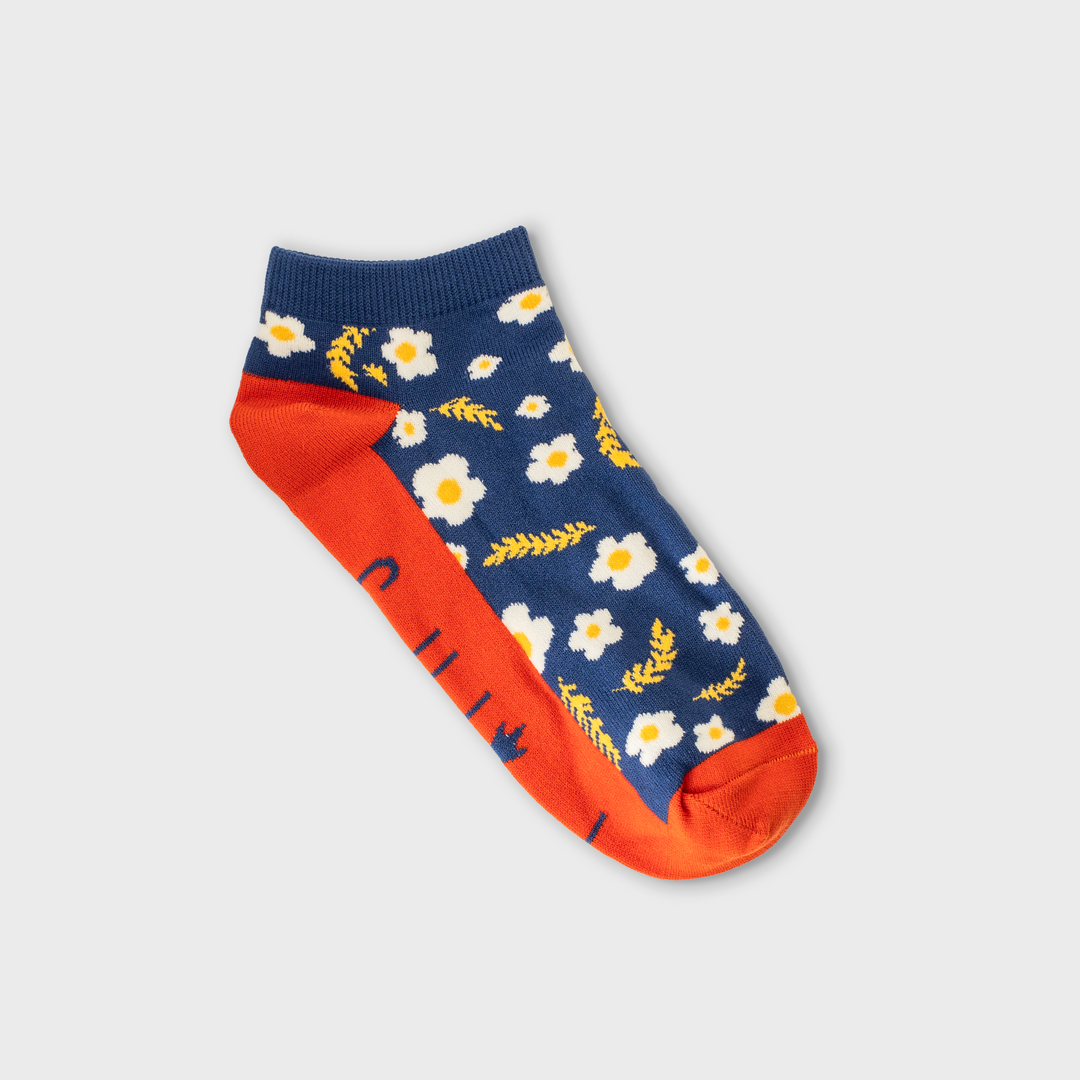 WANDER SOCKS - ANKLE - YARROW