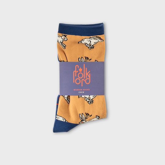 WANDER SOCKS - CREW - JACKALOPE