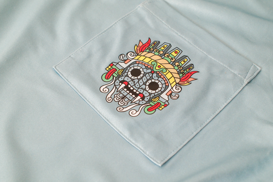 JOURNEY SHIRT - LS - MEXICAN POPPY